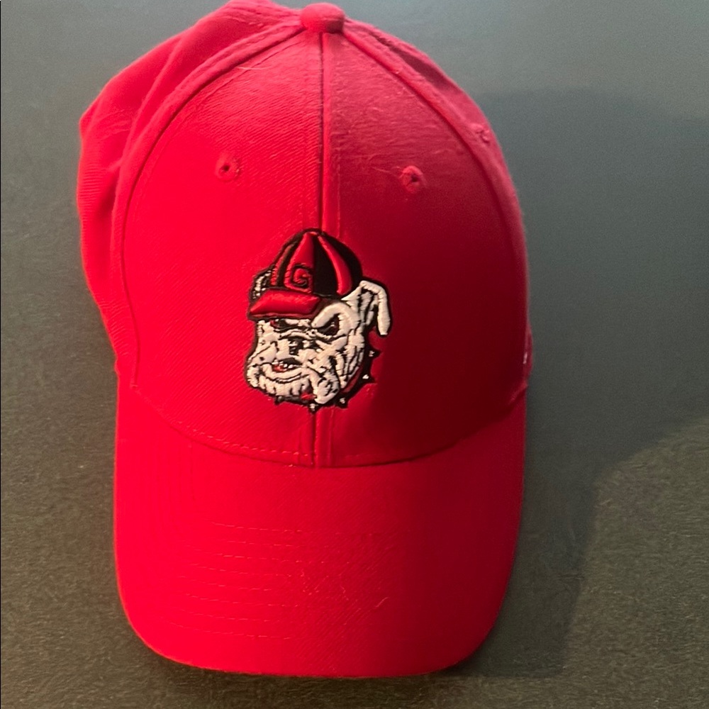 Link Red Cap with Embroidered Logo